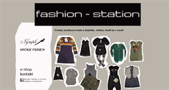 Desktop Screenshot of fashion-station.cz